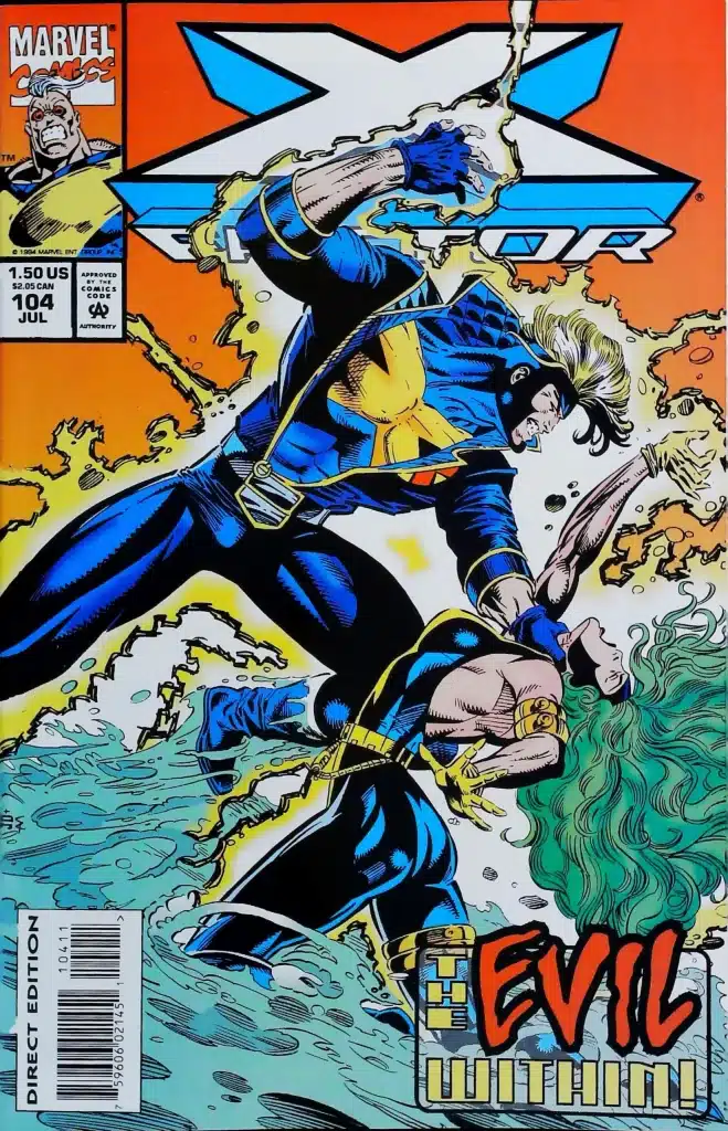 X-Factor #104, vue de l'exemplaire