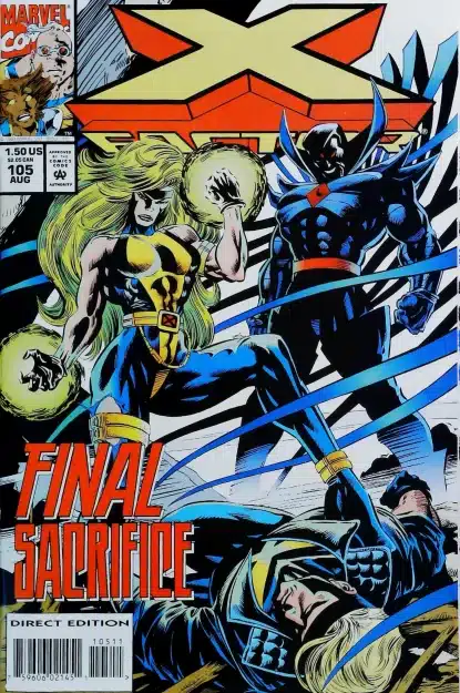 Couverture de X-FACTOR (1986) #105 - par Steve Epting - lecubeacomics.com