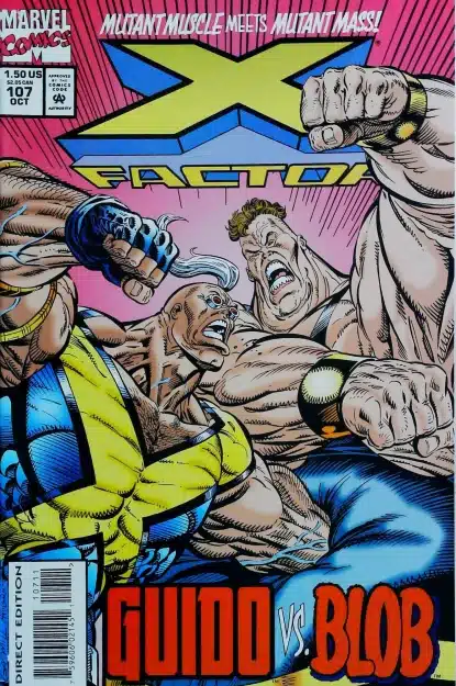 Couverture de X-FACTOR (1986) #107 - par Kerry Gammill - lecubeacomics.com