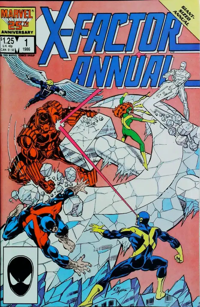 X-Factor Annual #1, vue de l'exemplaire