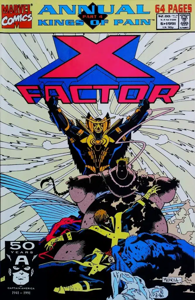 X-Factor Annual #6, vue de l'exemplaire