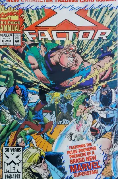 Couverture de X-FACTOR (1986) ANNUAL #8 - par Buzz - lecubeacomics.com