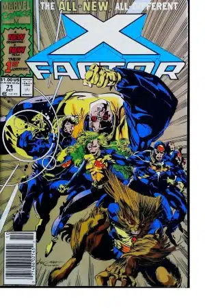 Couverture de X-FACTOR (1986) #71 VARIANT - par Larry Stroman - lecubeacomics.com