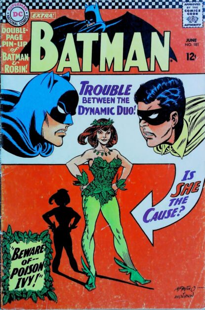 Couverture de BATMAN (1940) #181 - par Carmine Infantino - lecubeacomics.com