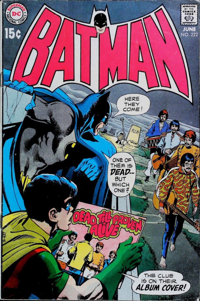 Batman #222, vue de l'exemplaire