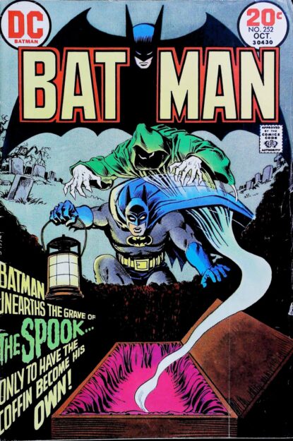 Couverture de BATMAN (1940) #252 - par Nick Cardy - lecubeacomics.com