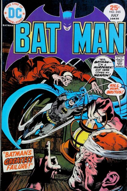 Couverture de BATMAN (1940) #265 - par Rich Buckler - lecubeacomics.com