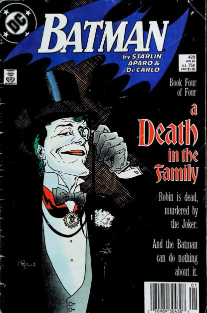 Couverture de BATMAN (1940) #429 - par Mike Mignola - lecubeacomics.com