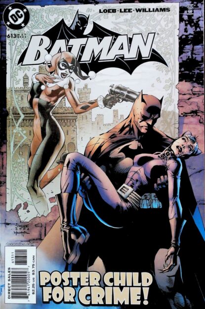 Couverture de BATMAN (1940) #613 - par Jim Lee - lecubeacomics.com
