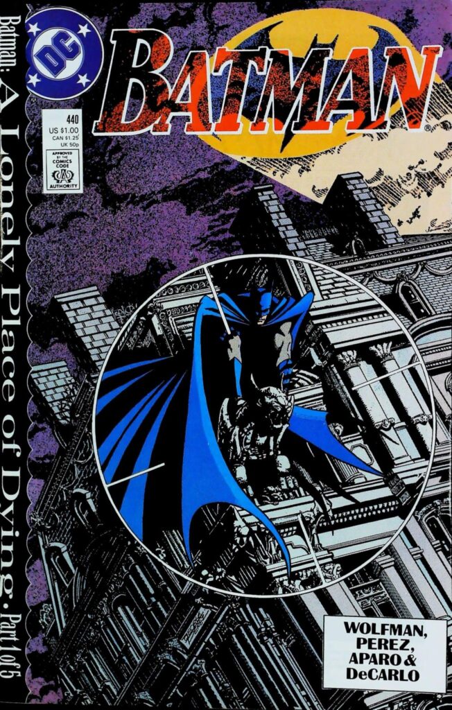 Batman #440, vue de l'exemplaire