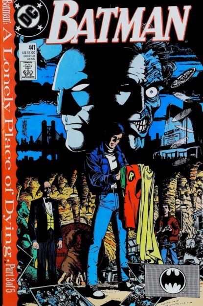 Couverture de BATMAN (1940) #441 - par George Perez - lecubeacomics.com