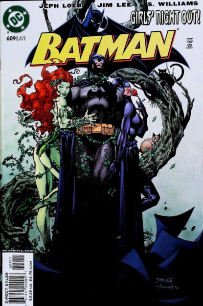 Couverture de BATMAN (1940) #609 - par Jim Lee - lecubeacomics.com