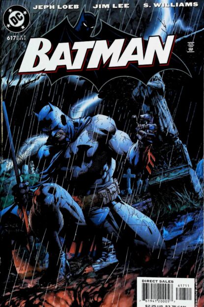 Couverture de BATMAN (1940) #617 - par Jim Lee - lecubeacomics.com