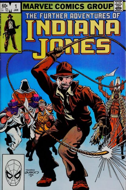 Couverture de FURTHER ADVENTURES OF INDIANA JONES #1 - par Terry Austin - lecubeacomics.com