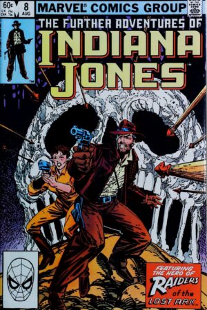 Couverture de FURTHER ADVENTURES OF INDIANA JONES #8 - par Howard Chaykin - lecubeacomics.com