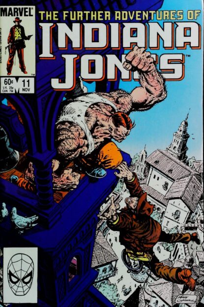 Couverture de FURTHER ADVENTURES OF INDIANA JONES #11 - par Kerry Gammill - lecubeacomics.com