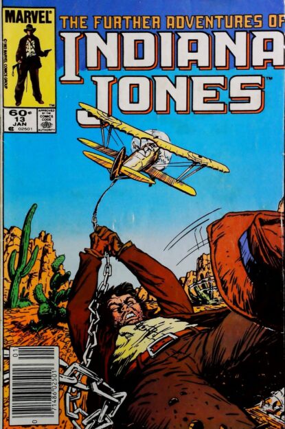 Couverture de FURTHER ADVENTURES OF INDIANA JONES #13 - par Bret Blevins - lecubeacomics.com