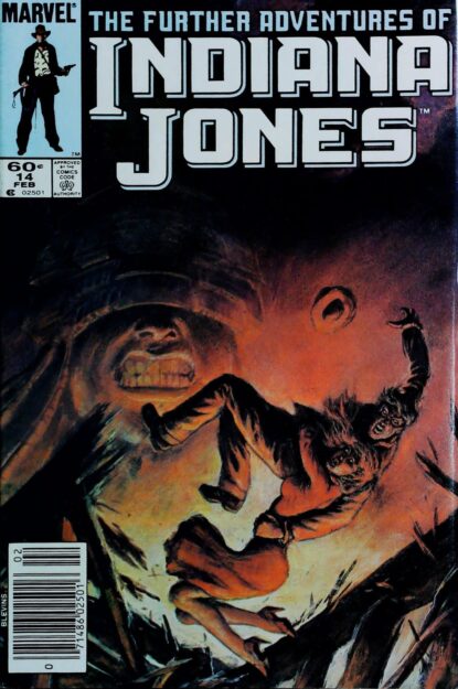 Couverture de FURTHER ADVENTURES OF INDIANA JONES #14 - par Bret Blevins - lecubeacomics.com