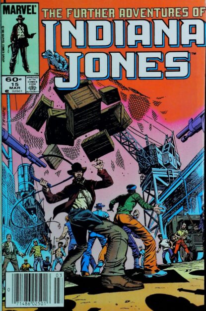 Couverture de FURTHER ADVENTURES OF INDIANA JONES #15 - par Herb Trimpe - lecubeacomics.com
