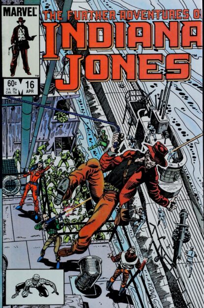 Couverture de FURTHER ADVENTURES OF INDIANA JONES #16 - par Herb Trimpe - lecubeacomics.com