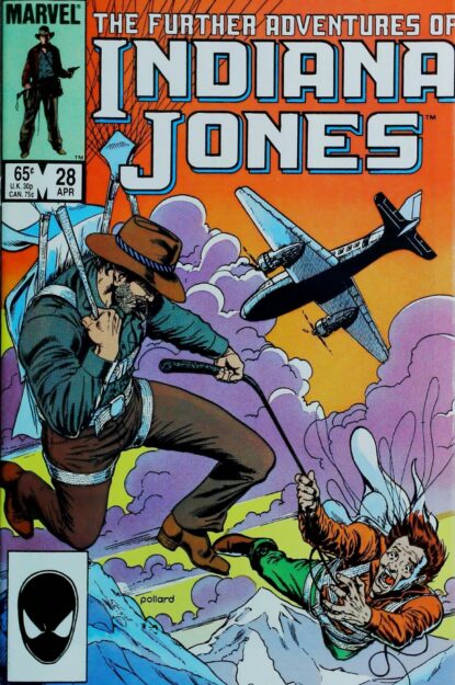 Couverture de FURTHER ADVENTURES OF INDIANA JONES #28 - par Keith Pollard - lecubeacomics.com