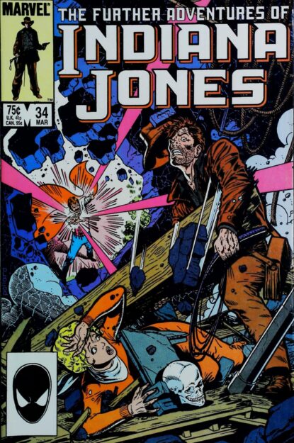 Couverture de FURTHER ADVENTURES OF INDIANA JONES #34 - par Keith Pollard - lecubeacomics.com
