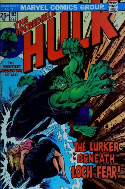 Couverture de INCREDIBLE HULK (1962) #192 - par Ed Hannigan - lecubeacomics.com