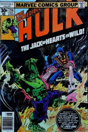 Couverture de INCREDIBLE HULK (1962) #214 - par Rich Buckler - lecubeacomics.com