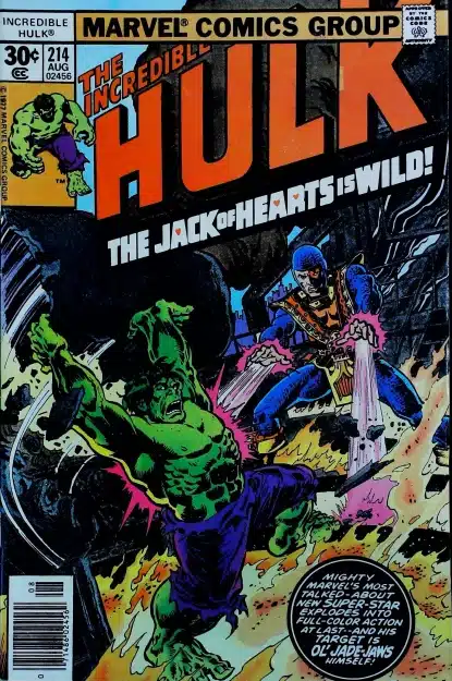 Couverture de INCREDIBLE HULK (1962) #214 - par Rich Buckler - lecubeacomics.com