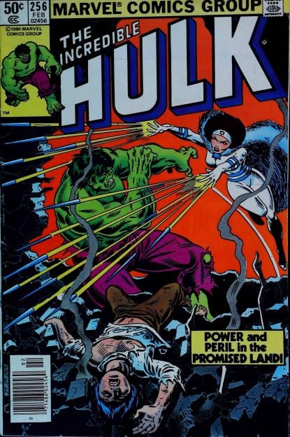 Couverture de INCREDIBLE HULK (1962) #256 - par John Romita Jr - lecubeacomics.com