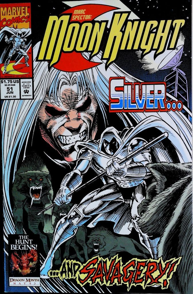 Marc Spector - Moon Knight #51, vue de l'exemplaire