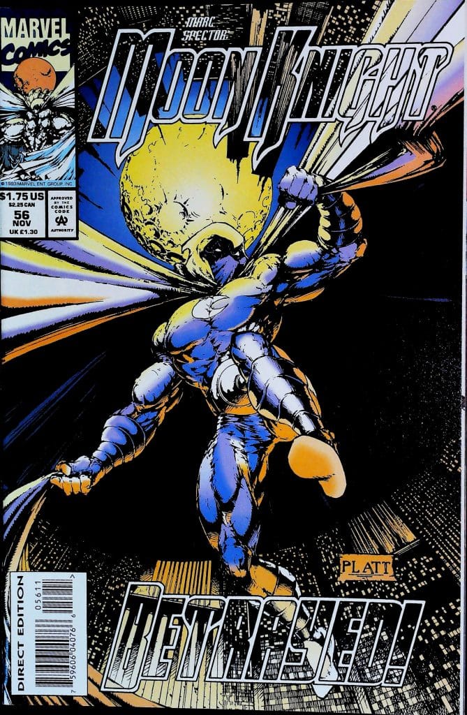 Marc Spector - Moon Knight #56, vue de l'exemplaire