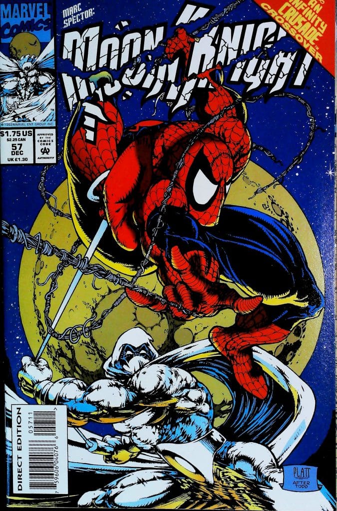 Marc Spector - Moon Knight #57, vue de l'exemplaire