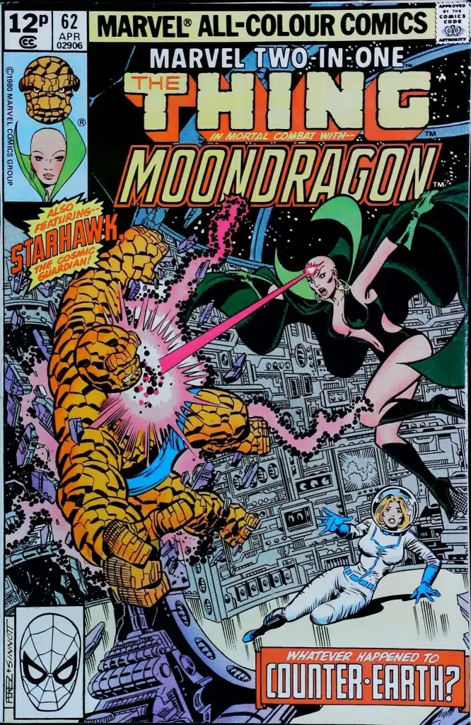 Marvel Two-In-One #62, exemplaire FN/VF 7.0, recto