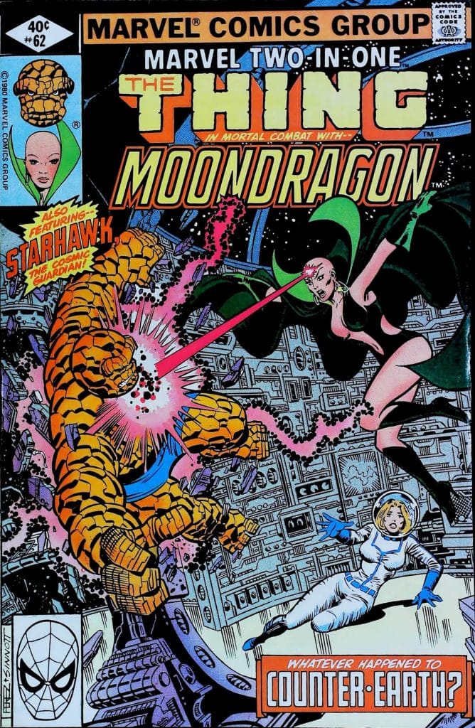 Marvel Two-In-One #62, exemplaire FN/VF 7.0, recto