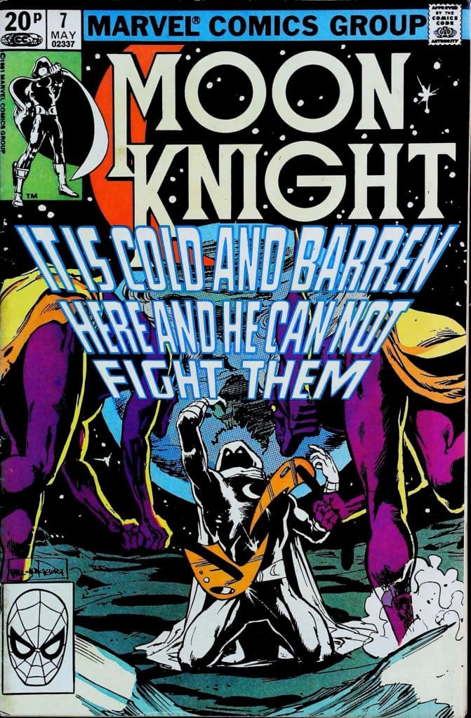 Moon Knight #7, exemplaire FN 6.0, recto