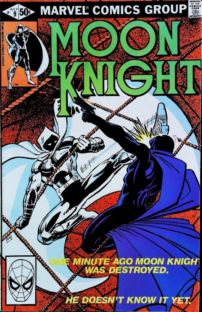 Moon Knight #9, exemplaire FN 6.0, recto