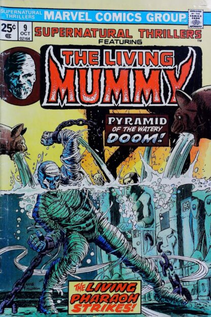 Couverture de SUPERNATURAL THRILLERS (1972) #9 - par Gil Kane - lecubeacomics.com
