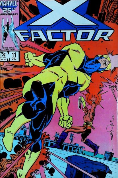 Couverture de X-FACTOR (1986) #11 - par Walter Simonson - lecubeacomics.com