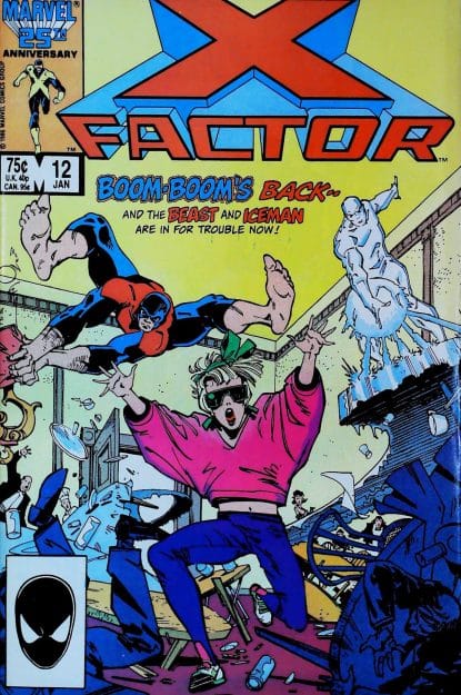 Couverture de X-FACTOR (1986) #12 - par Walter Simonson - lecubeacomics.com
