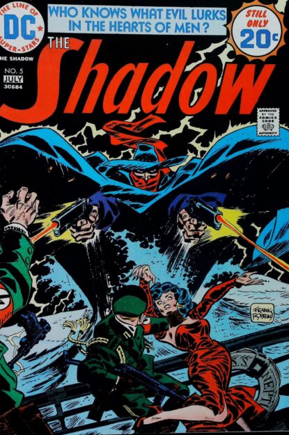 Couverture de SHADOW (1973) #5 - par Frank Robbins - lecubeacomics.com