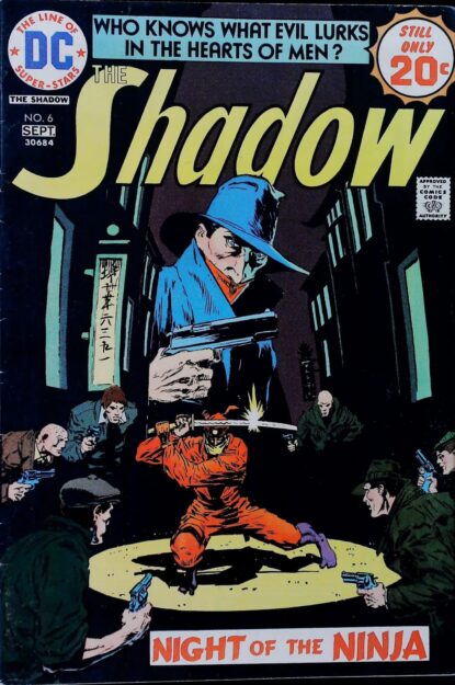 Couverture de SHADOW (1973) #6 - par Mike Kaluta - lecubeacomics.com