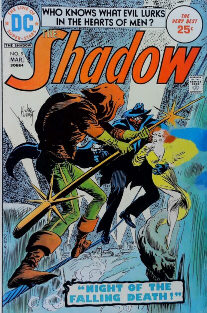 Couverture de SHADOW (1973) #9 - par Joe Kubert - lecubeacomics.com