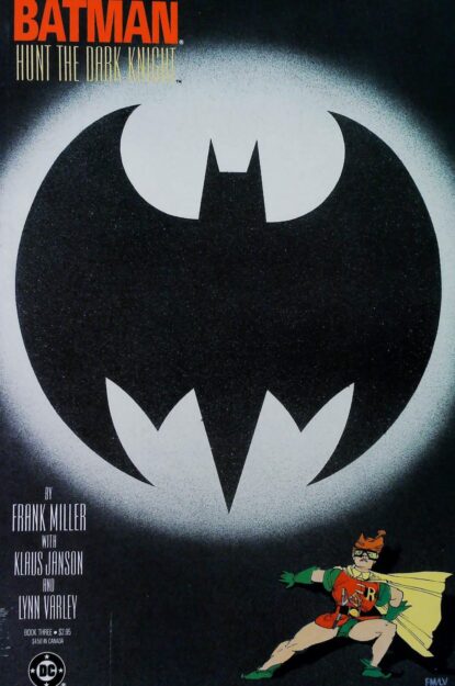 Couverture de BATMAN THE DARK KNIGHT #3 - par Frank Miller - lecubeacomics.com