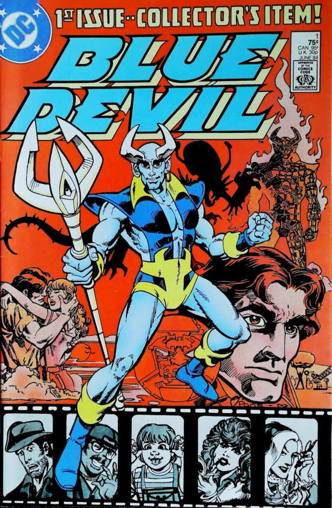 Blue Devil #1, vue de l'exemplaire
