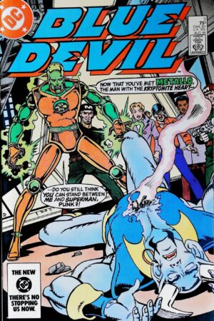 Couverture de BLUE DEVIL (1986) #3 - par Paris Cullins - lecubeacomics.com