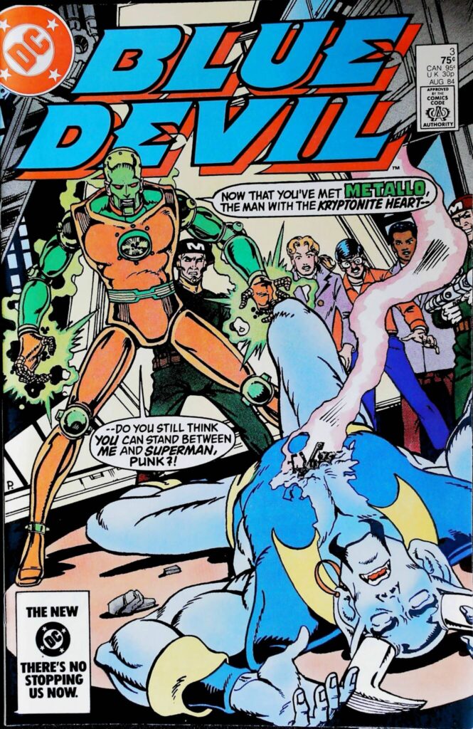 Blue Devil #3, vue de l'exemplaire