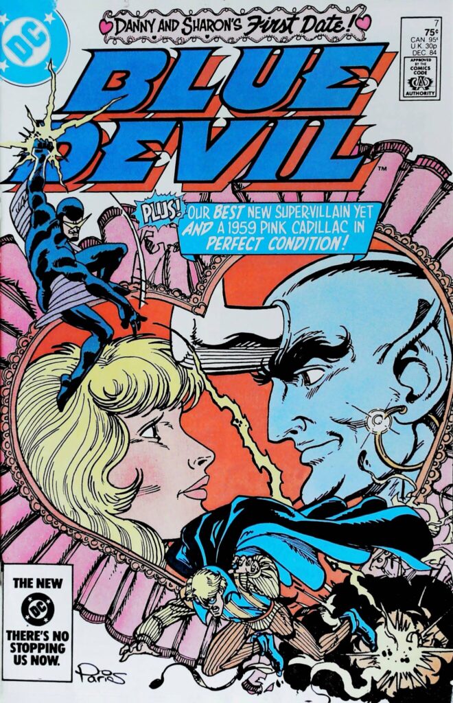 Blue Devil #7, vue de l'exemplaire