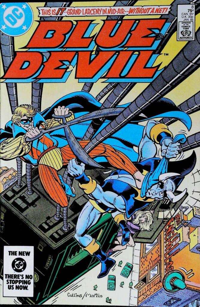 Blue Devil #8, vue de l'exemplaire