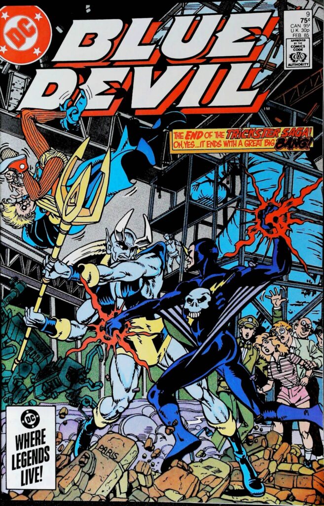 Blue Devil #9, vue de l'exemplaire